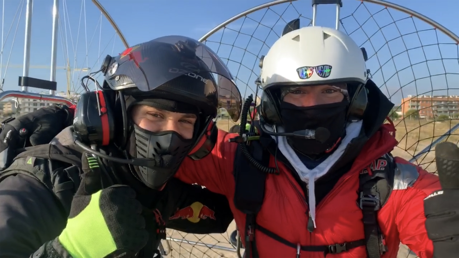 Spanish pilots testing the new Speedster 3 in long cross country